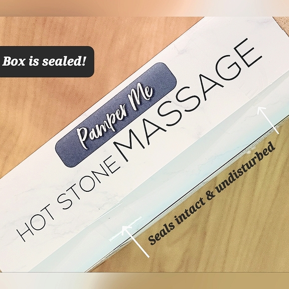 🆕️Pamper Me Hot Stone Massage Kit Volcanic Basalt Stones & Massage How to Guide - Picture 10 of 10